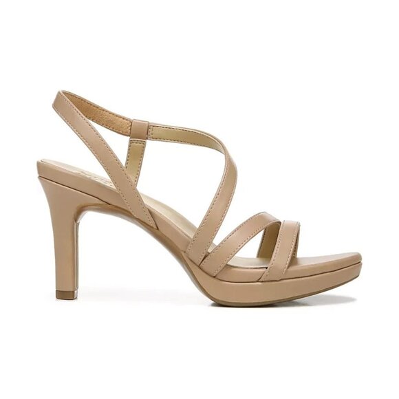 Naturalizer Brenta Strappy Dress Sandal Tan Size 6 New MSRP $119 - Picture 2 of 4